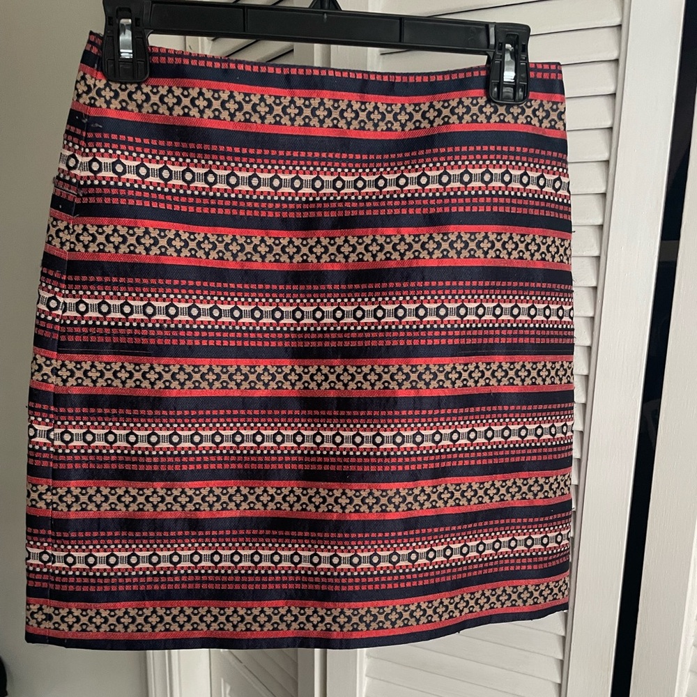 Loft - skirt (pink, blue, off white), size : 00